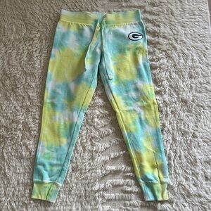 Green Bay Packers Tie-Dye Joggers size small